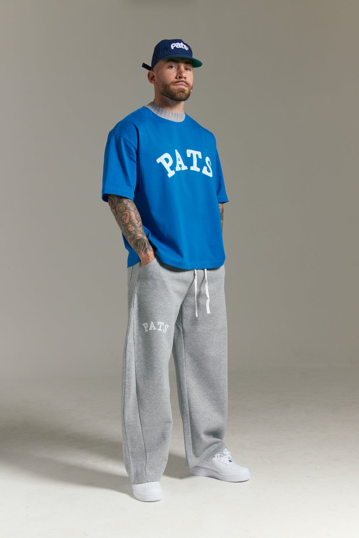 SS T-SHIRT - COBALT